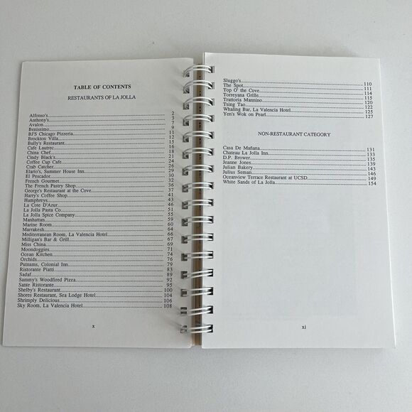 Chefs of La Jolla Cookbook First Edition 1993 Signed A.J Goodhead Steve Mihaly - Picture 10 of 14